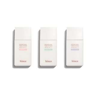 hince - Second Skin Tone Up Base - 3 Colors Pale Lavender