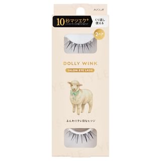 Koji - Dolly Wink Salon Eye Lash 19 Soft, Droopy-Eyed Sheep- 2 pairs