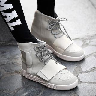 Hipsteria Suede High-Top Sneakers