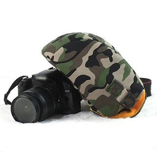 Plush Cam Camouflage DSLR Bag