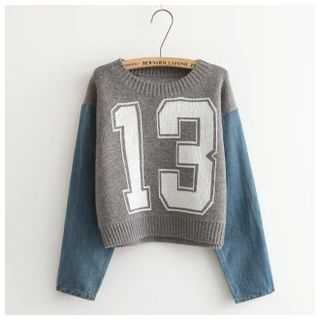 Kirito Panel Number Sweater