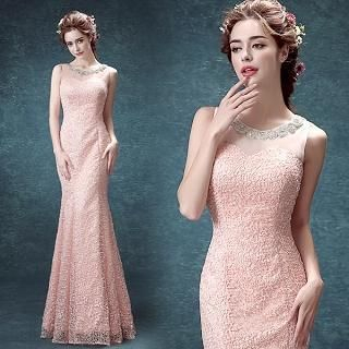Angel Bridal Sweetheart-Neckline Lace Mermaid Wedding Dress