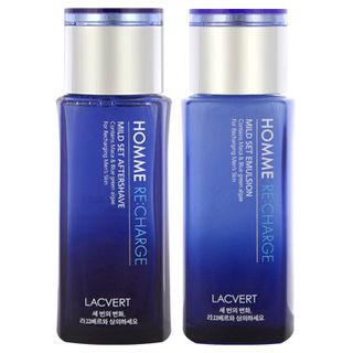 LACVERT Homme Re:charge Mild Set: After Shave 160ml + Emulsion 160ml 2pcs