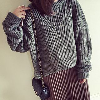 Supernini Cable Knit Sweater