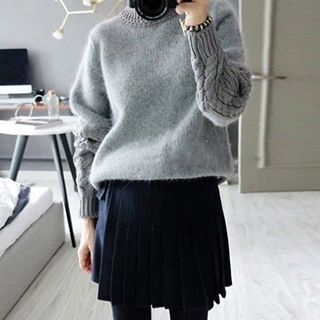 Fashion Street Cable Knit Sweater