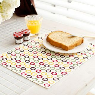 iswas Set of 2: Patterned Table Mats