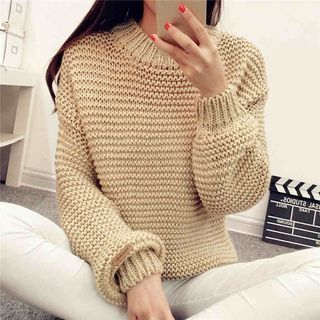 Saronala Drop Shoulder Sweater