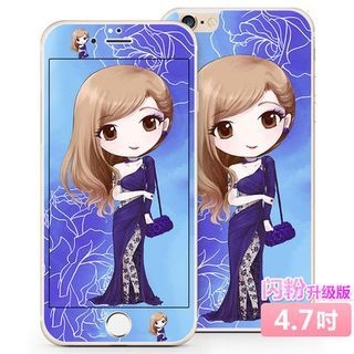 Kindtoy Girl Print iPhone 6 / 6s / 6 Plus Protective Film (Front & Back)