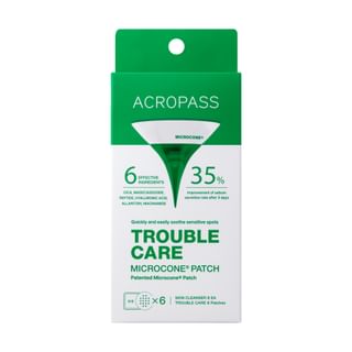 Acropass Trouble Care Microneedle Acne Patches 6pc