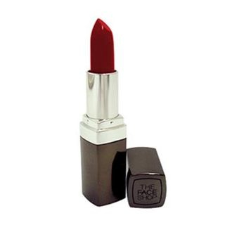 The Face Shop Black Label Lipstick (#10 Fashion Red) No.10 - Fashion Red