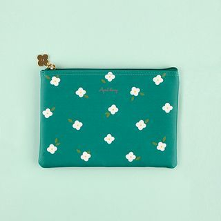 Full House Floral Zip Pouch