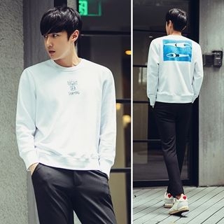 MRCYC Printed Lettering Pullover