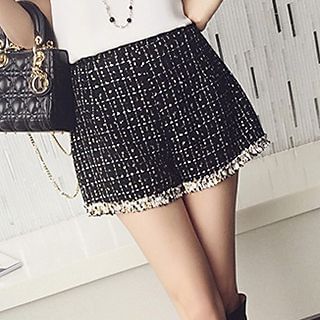 Carna Maternity Sequined Shorts