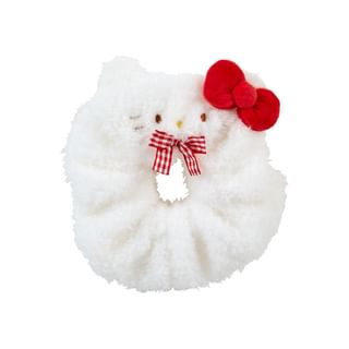 Hello Kitty Face Mascot Scrunchie 11 x 3.5 x 11cm