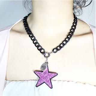 Ticoo Star Pendant Chain Necklace