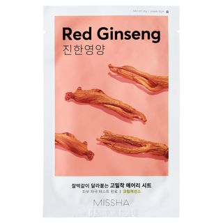 MISSHA - Airy Fit Sheet Mask - 12 Types Red Ginseng