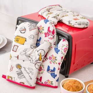 Home Simply Printed Oven Glove