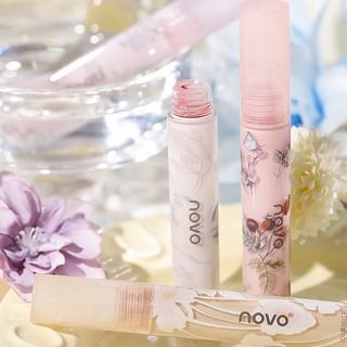 Novo - Flowers Series Mirror Lip Glaze - 4 Colours 04# - 2.5G