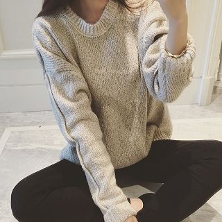 Colorful Shop Melange Basic Sweater