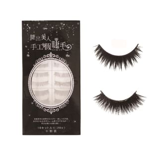 E.L.G - Laura-Mier False Eyelashes Double Layer 008 - 10 pairs