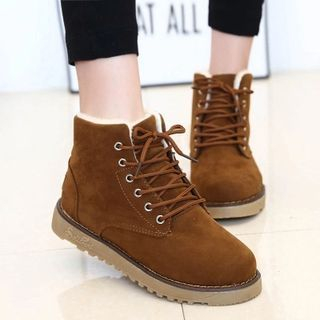 Amy Shoes Lace-Up Ankle Boots