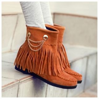 CITTA Tassel Short Boots