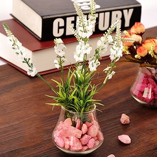 mxmade Vase with Artificial Flower
