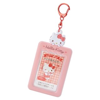 Sanrio - PVC Photo Card Holder Keyring (Hello Kitty) 7.4 x 0.3 x 14.4cm