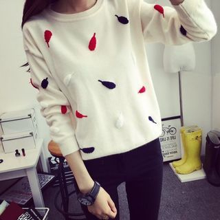 Fiori Pattern Sweater