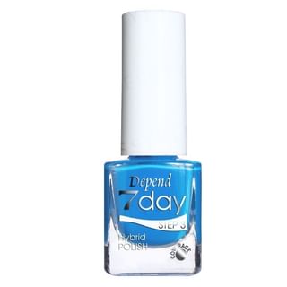 Depend Cosmetic - 7day Hybrid Polish 70075 Balmy Blue 5ml