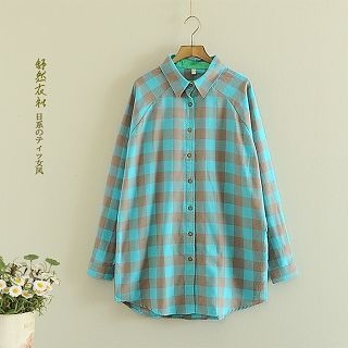 Storyland Long-Sleeve Check Shirt