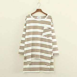 Mushi Striped Oversize T-Shirt
