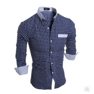 Hansel Check Long-Sleeve Shirt