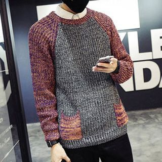Prep Soul Color Block Sweater