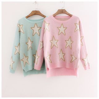 Sienne Star Print Sweater