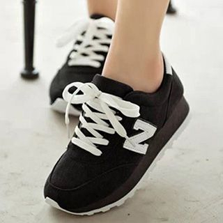 Bayrose Letter Platform Sneakers