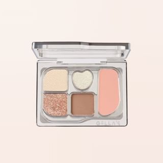 GELLA'S - Fresh Oxygen Light Tone 5-Color Eyeshadow Palette - 3 Types #03 Amber Earth - 5.2g
