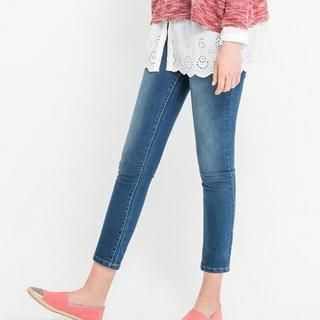 Life 8 Washed Cropped Jeans