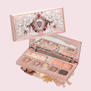 Flower Knows - Strawberry Cupid Makeup Palette - 01 Honey Canele #01 Honey Canele - 14g
