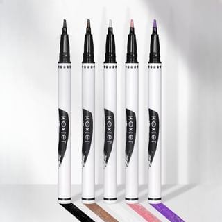 Kaxier - Shine Touch Liquid Eyeliner - 5 Colors 102# Twilight Brown - 0.8G
