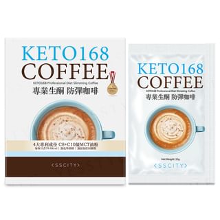 KETO168 Professional Diet Slimming Coffee 15g x 10 packs