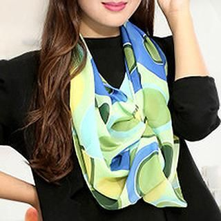 Scarf Factory Dotted Chiffon Scarf