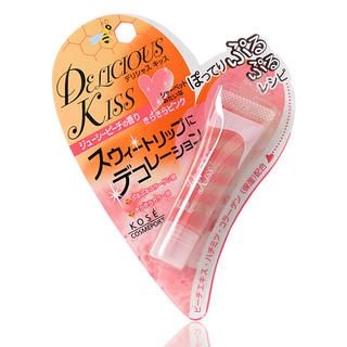 Kose - Delicious Kiss Lip Gloss (Peach Pink) 7g