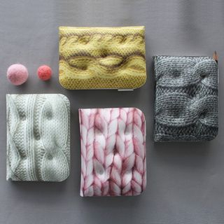 BABOSARANG Knit Print Pillow Diary (S)