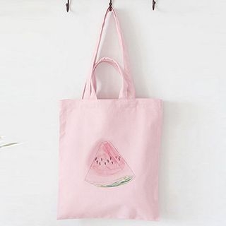 Aoba Watermelon Print Shopper Bag