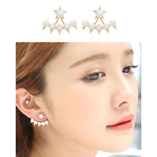 Miss21 Korea Faux-Pearl Earrings