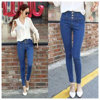 Ashlee High-waist Skinny Jeans