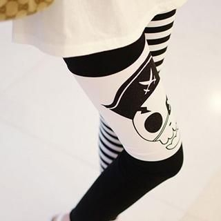 GOGO Girl Pirate Print Leggings