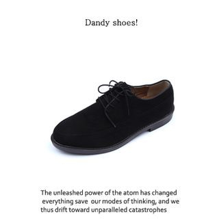 Ohkkage Faux-Suede Oxfords