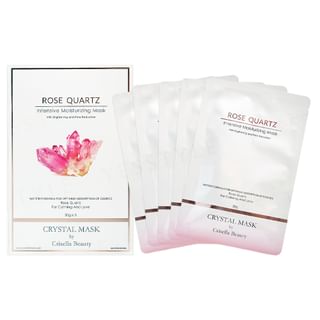 Crystal Mask - Rose Quartz Intensive Moisturizing Mask Set 5 pcs